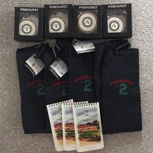 Lot of Pinehurst No. 2 golf memorabilia